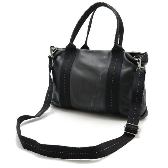 Hermes Leather Horizontal MM Tote Bag - Picture 2 of 9